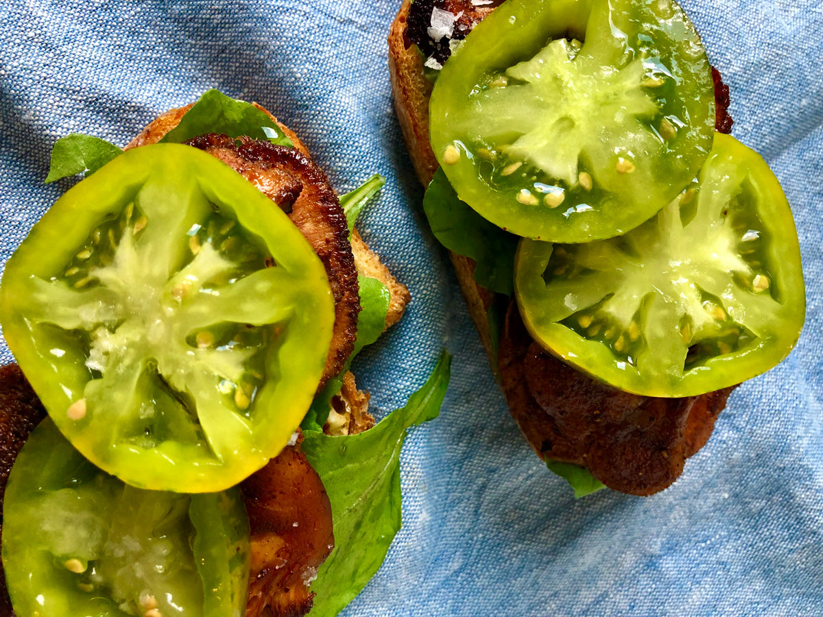 Lion’s Mane "BLT" Sandwich
