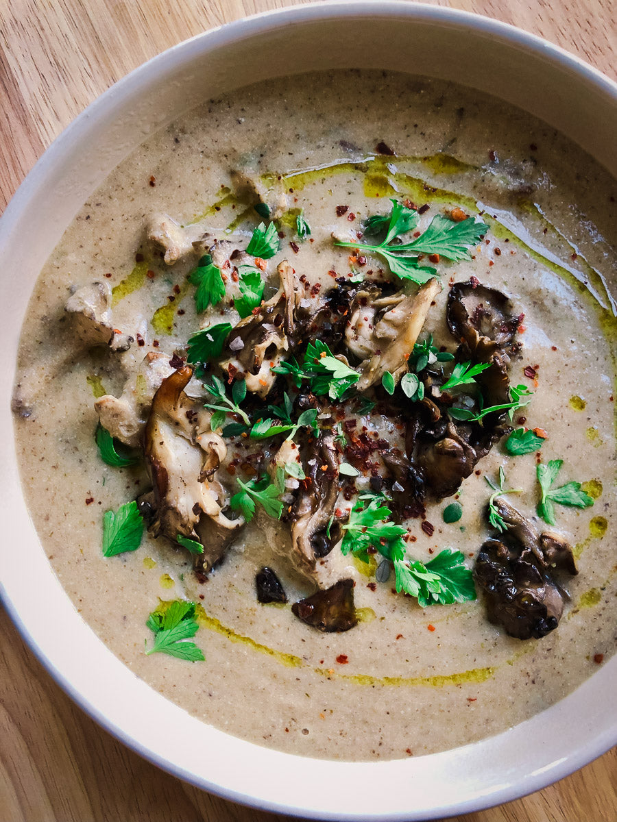 R&R Cultivation's Cream of Mushroom Soup - R&R Cultivation