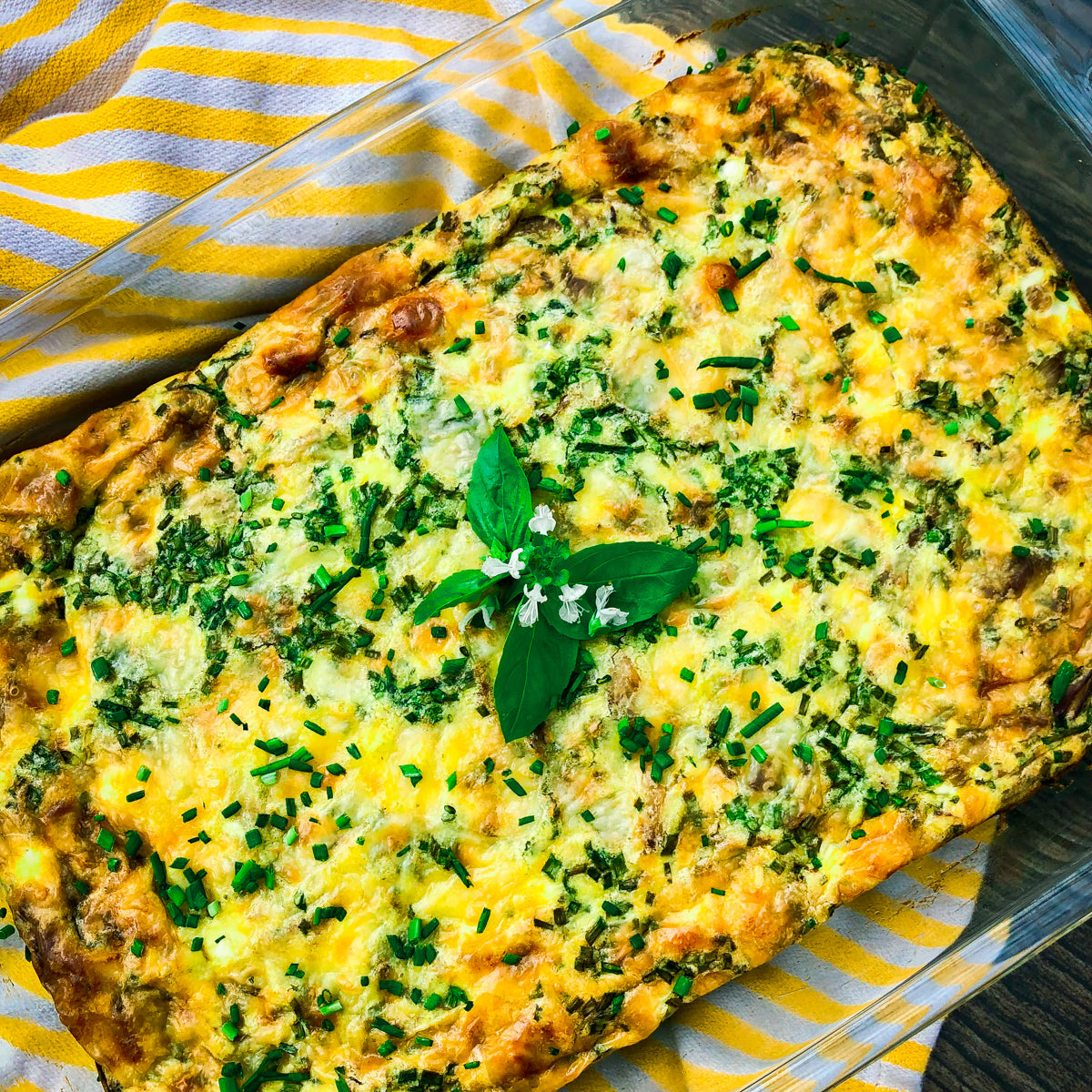 Maitake + Oyster Mushroom Frittata - R&R Cultivation