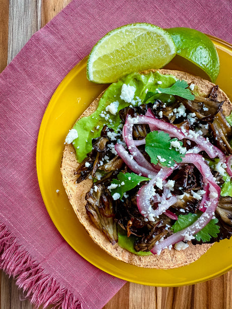 Maitake Tostadas Recipe