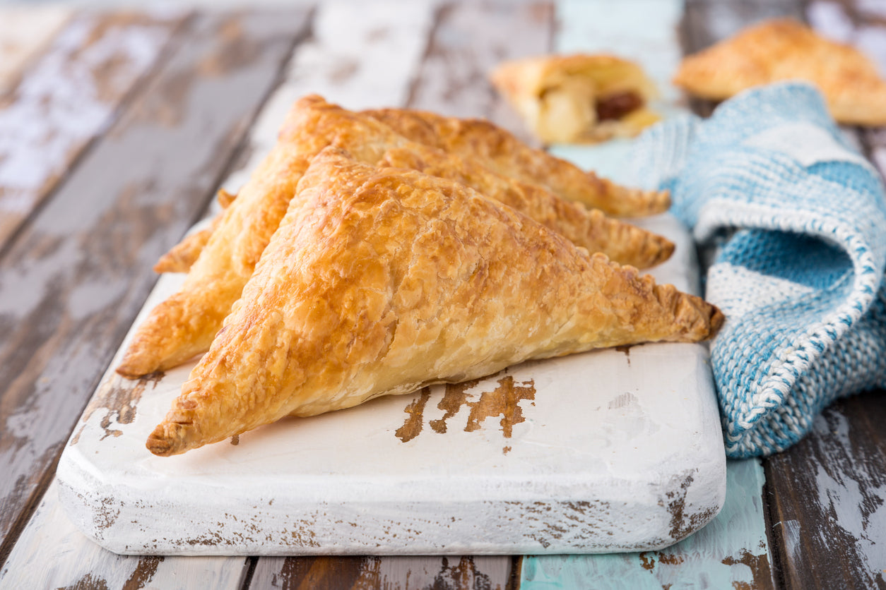 Mushroom, Goat Cheese and Butternut Squash Turnovers