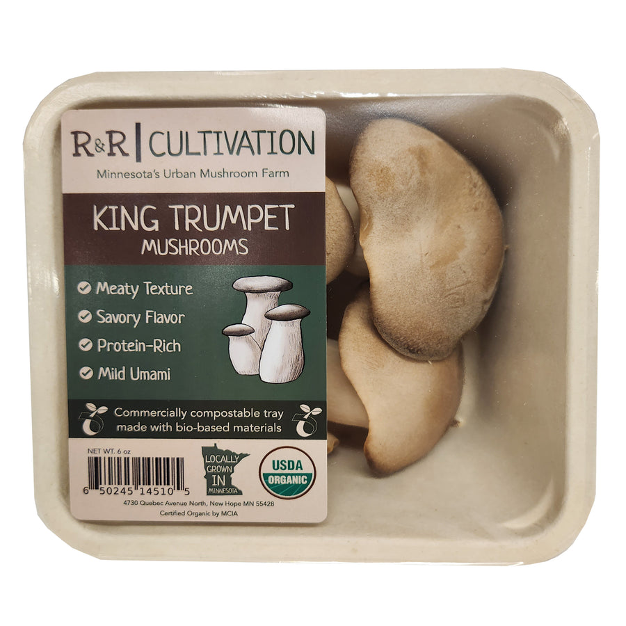 King Trumpet Mushrooms - R&R Cultivation